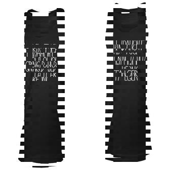 I Kinda Thought Growing Old Would Take Longer Old People Unisex Tank Top - Thegiftio