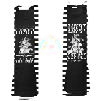 I Licked It So Its Mine Unicorn Wisdoms Unisex Tank Top - Thegiftio