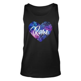 I Love Rome Italy For Women Unisex Tank Top | Mazezy