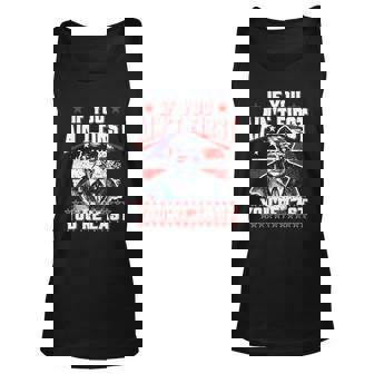 If You Aint First Youre Last 4Th Of July Trump Sunglasses Unisex Tank Top | Mazezy