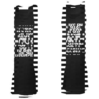 If You Ran Like Your Mouth Youd Be In Good Shape Unisex Tank Top - Thegiftio