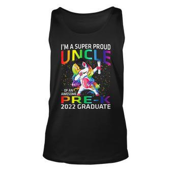 Im A Super Proud Uncle Of An Awesome Pre-K 2022 Graduate Unisex Tank Top - Thegiftio UK