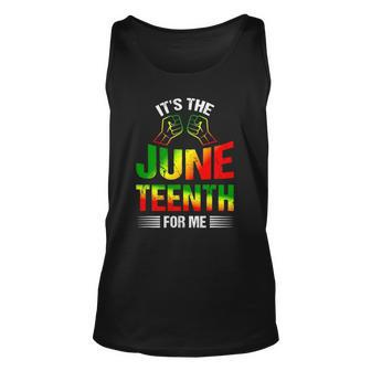 Its The Juneteenth For Me Free-Ish Since 1865 Independence Unisex Tank Top | Mazezy