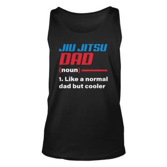 Jiu Jitsu Dad Definition Fathers Day Gift Idea Unisex Tank Top | Mazezy CA
