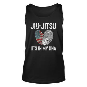 Jiu-Jitsu Its In My Dna Jiu-Jitsu Mom Dad Kids Unisex Tank Top | Mazezy DE