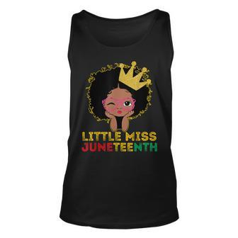 Juneteenth Is My Independence Day Black Girl Black Queen Unisex Tank Top - Seseable