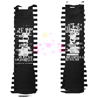 Just A Girl Who Loves Pit-Bulls Dog Love-R Dad Mom Boy Girl Unisex Tank Top - Thegiftio