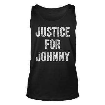 Justice For Johnny Unisex Tank Top - Monsterry AU
