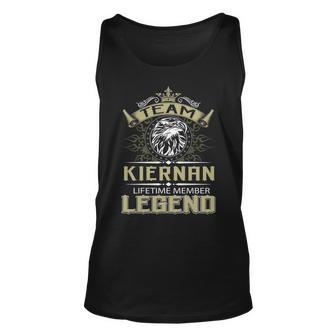 Kiernan Name Gift Team Kiernan Lifetime Member Legend Unisex Tank Top - Seseable