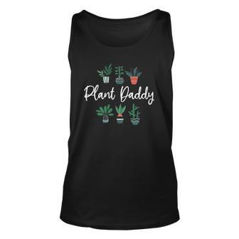 Landscaping Daddy Funny Garden Plant Lover For Gardeners Unisex Tank Top | Mazezy