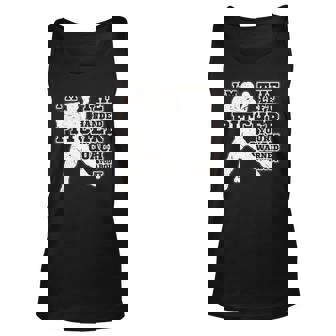 Left Handed Pitcher Your Coach Warned You Baseball Lefty Unisex Tank Top | Mazezy