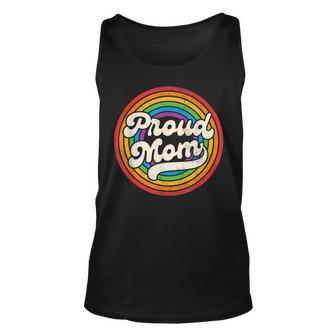 Lgbtq Proud Mom Gay Pride Lgbt Ally Rainbow Mothers Day Unisex Tank Top - Seseable