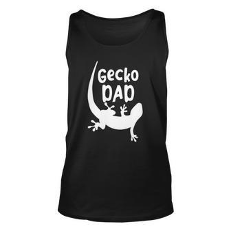 Lizard Lover Gecko Dad Fathers Day Gift Unisex Tank Top | Mazezy