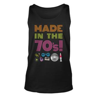 Made In The 70S Fun Made In The Seventies Unisex Tank Top - Thegiftio UK