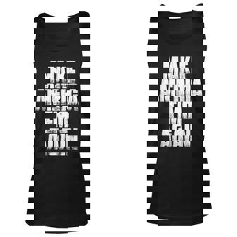 Make America Emo Again Funny Sarcastic Music Gift Unisex Tank Top - Thegiftio