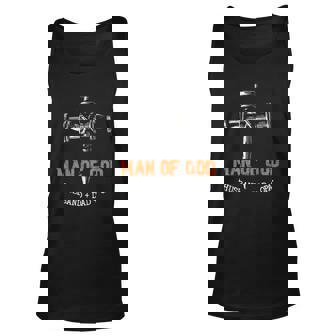 Man Of God Husband Dad Opa Cool Unisex Tank Top | Mazezy