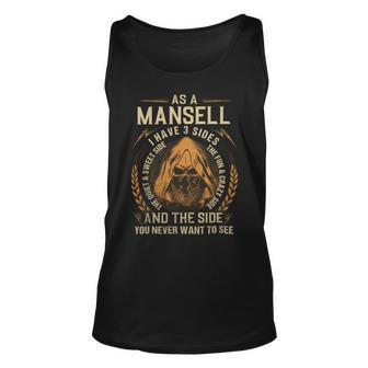 Mansell Name Shirt Mansell Family Name Unisex Tank Top - Monsterry AU