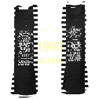 March 1993 Birthday Life Begins In March 1993 V2 Unisex Tank Top - Seseable