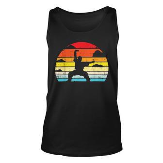 Martial Arts Womens Silhouette Retro 170 Shirt Unisex Tank Top | Favorety UK