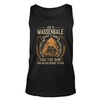 Massengale Name Shirt Massengale Family Name Unisex Tank Top - Monsterry