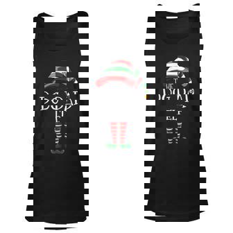 Matching Family Funny The Dog Dad Elf Christmas Group Unisex Tank Top - Thegiftio