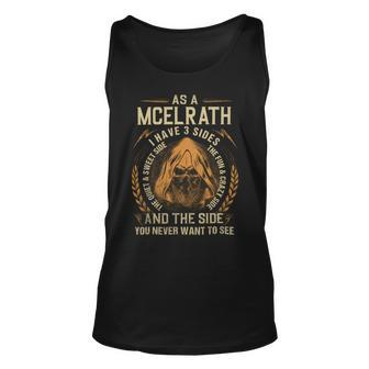 Mcelrath Name Shirt Mcelrath Family Name V2 Unisex Tank Top - Monsterry