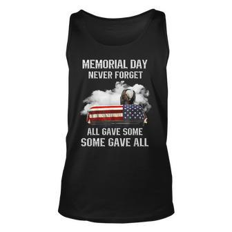 Memorial Day Never Forget All Gave Some Some Gave All Unisex Tank Top | Mazezy