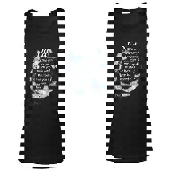 In Memory Of Dad I Will Feel You In My Heart Forever Fathers Day Tank Top | Mazezy