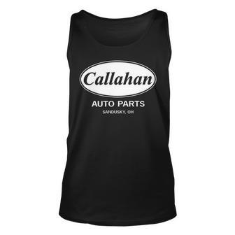 Mens Callahan Auto T Shirt Funny Shirts Cool Humor Graphic Saying Sarcasm Tee 163 Trending Unisex Tank Top | Favorety