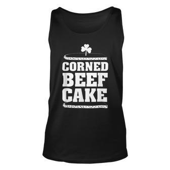 Mens Corned Beefcake Funny St Patricks Day 551 Trending Shirt Unisex Tank Top | Favorety