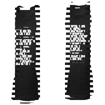 Mens Dada Daddy Dad Bruh From Son Boys Fathers Day V3 Unisex Tank Top - Seseable