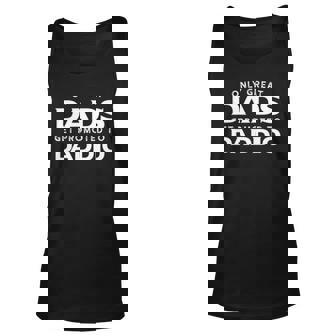 Mens Daddio Gift Only Great Dads Get Promoted To Daddio Unisex Tank Top | Mazezy