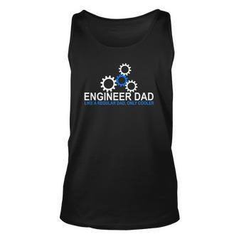 Mens Engineer Dad - Engineering Father Stem Gift For Dads Unisex Tank Top | Mazezy