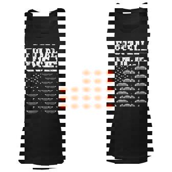 Mens Football Uncle Usa Flag American Football Equipment For Men Unisex Tank Top - Thegiftio