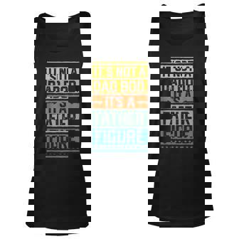 Mens Its Not A Dad Bod Its A Father Figure Retro Vintage Unisex Tank Top - Thegiftio UK