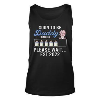 Mens New Dad Shirt Funny Pregnancy Announcement Soon To Be Daddy 277 Trending Shir Unisex Tank Top | Favorety