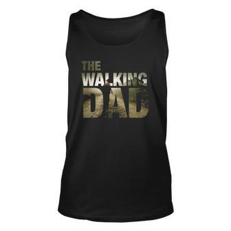 Mens The Walking Dad - Fathers Funny Unisex Tank Top | Mazezy