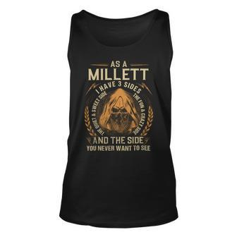 Millett Name Shirt Millett Family Name V3 Unisex Tank Top - Monsterry