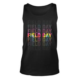 Mirror Field Day Tie Dye School Game Day Student Teacher Unisex Tank Top - Thegiftio UK
