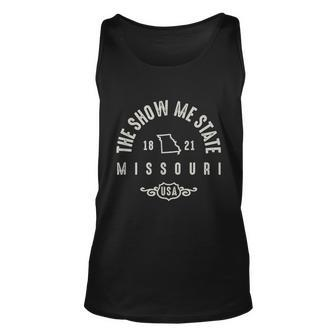 Missouri The Show Me State Vintage Unisex Tank Top - Monsterry