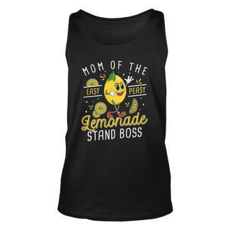 Womens Mom Of The Lemonade Stand Boss Lemon Sell Lemonade Tank Top | Mazezy