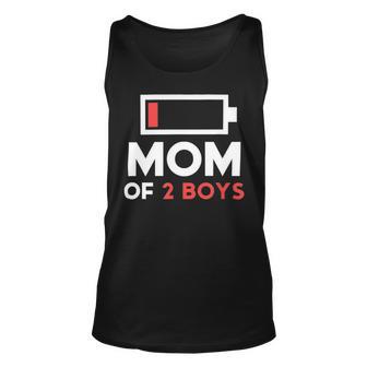 Mom Of 2 Boys Shirt From Son Mothers Day Birthday Women Active 154 Trending Shirt Unisex Tank Top | Favorety CA