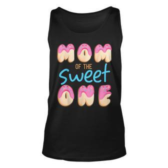 Mom Of Sweet One First Birthday Party Matching Family Donut Unisex Tank Top - Seseable