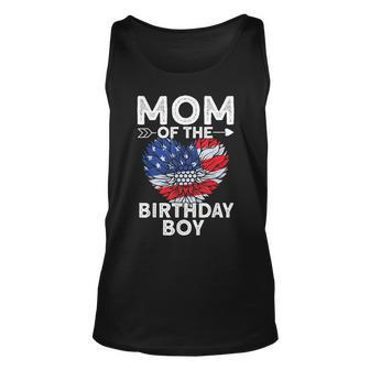 Mom Of The Birthday Boy Family Love Celebration Unisex Tank Top - Seseable
