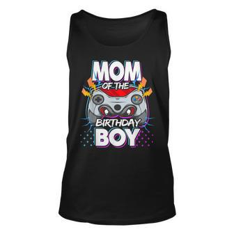 Mom Of The Birthday Boy Video Game Birthday Party Gamer Unisex Tank Top - Seseable
