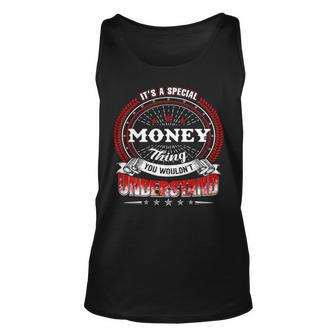 Money Shirt Family Crest Money T Shirt Money Clothing Money Tshirt Money Tshirt Gifts For The Money Unisex Tank Top - Seseable