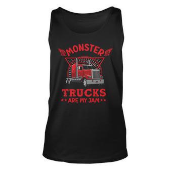 Monster Trucks Are My Jam Unisex Tank Top | Favorety CA