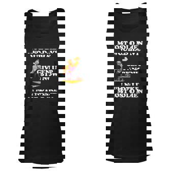 Most Old Men Would Have Given Up By Now Gym Unisex Tank Top | Mazezy