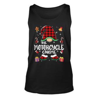 Motorcycle Gnome Buffalo Plaid Red 460 Shirt Unisex Tank Top | Favorety DE