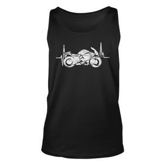 Motorcycle Heartbeat Dreaming Racing 496 Shirt Unisex Tank Top | Favorety UK